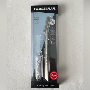 Tweezerman Facial Razor | Allure Award Winner | Stainless Steel (New In Box)